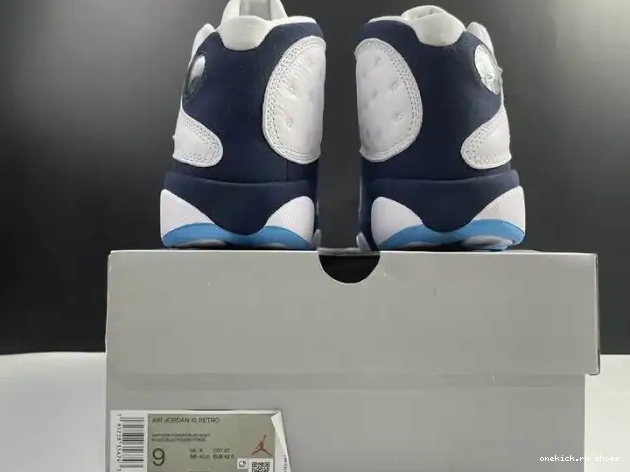 Cheap Jordan 414571-144 Powder Air Dark Blue 13 0408